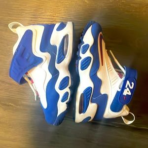 Nike red white and blue sneakers